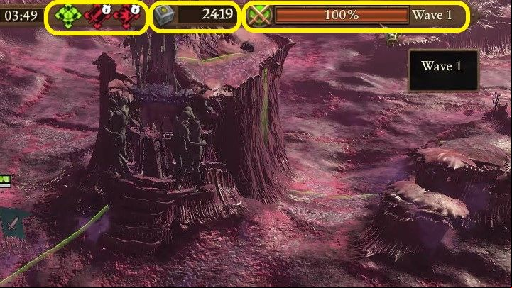 First, look at the top of the screen - Total War Warhammer 3: Battles for the daemon souls - Realm of Chaos - Total War Warhammer 3 Guide