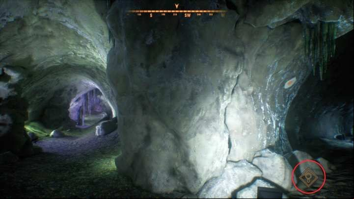 The magnifying glass icon, displayed in the bottom right corner, appears when you are close to a treasure. - Finding and digging out treasures in Treasure Hunter Simulator - Gameplay mechanics - Treasure Hunter Simulator Guide