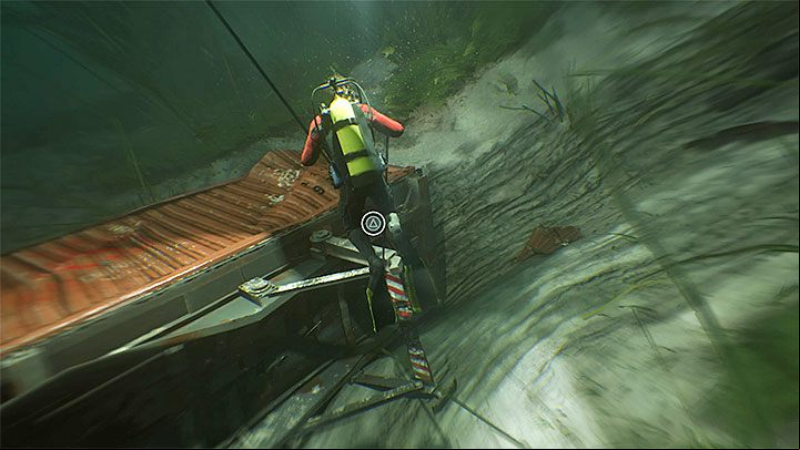 Leave the trailer and wait for the device to pull it out of the ocean floor to be descended - Uncharted 4: Chapter 3 The Malaysia Job - walkthrough - Walkthrough - Uncharted 4: A Thiefs End Game Guide