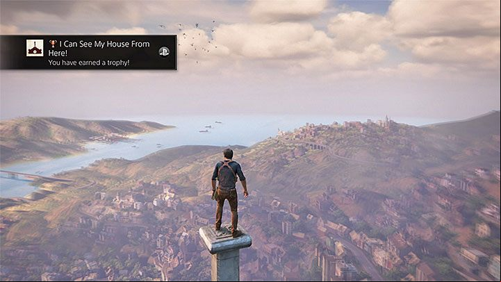 The climb itself is easy - simply, grab onto cornices and ledges - Uncharted 4: Hidden Trophies guide - list of all - Trophies In Uncharted 4 - Uncharted 4: A Thiefs End Game Guide