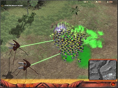 1 - Mission 5 - part 1 - Hierarchy - Universe at War: Earth Assault - Game Guide and Walkthrough