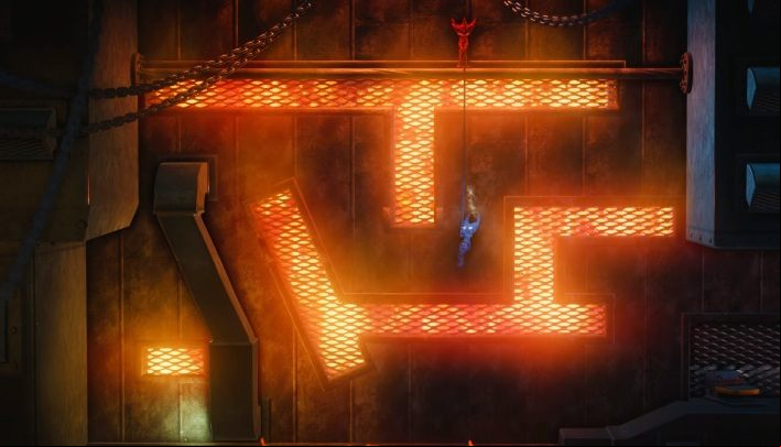 Going further you will find yourself on a wall composed of hot s - Is That All There? level walkthrough in Unravel 2 - Walkthrough - Unravel 2 Game Guide