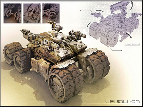 Huge and powerful weapon - Axon - Vehicles - Unreal Tournament III - Game Guide and Walkthrough