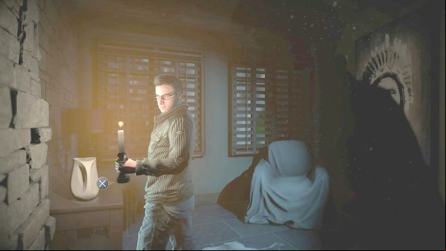 The letter is at the exit door - Until Dawn: Clues and totems in Episode 3 - Clues and totems - locations - Until Dawn Game Guide & Walkthrough