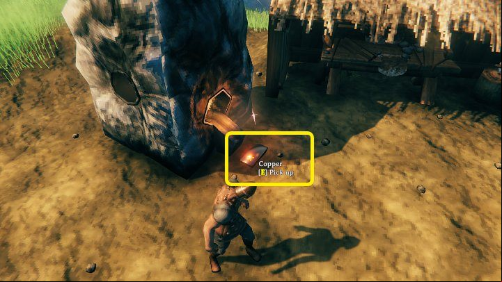 After a short while, bars will start falling out on the ground – you can use them in the forge to craft new items - Valheim: Mining and smelting of metals - guide & tips - Basics - Valheim Guide
