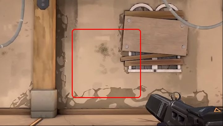 The image above shows an example of the Spectres spread, one of the weapons in Valorant - Valorant: Sub-machine guns (SMGs) guide - Stinger, Spectre - Weapons - Valorant Guide