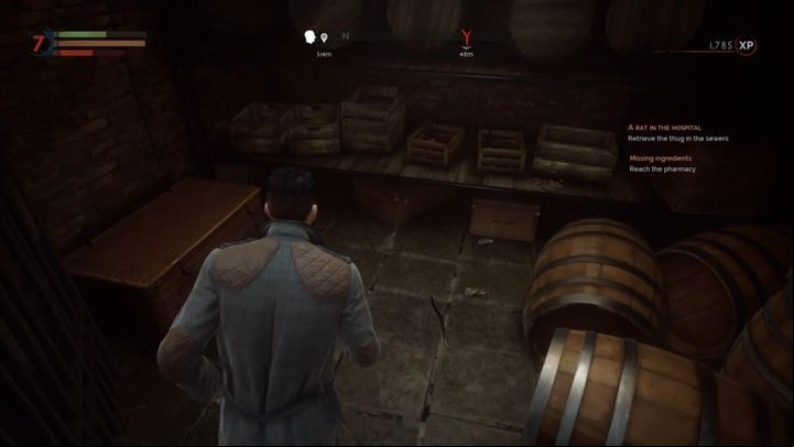 How to unlock: Acquire Clays weapon, or read a letter located near the man - Investigations in Pembroke Hospital - Pembroke Hospital - Vampyr Game Guide