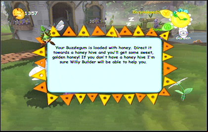 We're getting a notification like this anytime something happens in our garden. - Awards and ranks - Misc - Viva Pinata - Game Guide and Walkthrough
