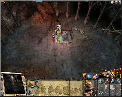 A hidden camera recorded few vandals destroying ancient tomb... - Mission 2: Journey for the sword - Imperial campaign: Act III - Warhammer: Mark of Chaos - Game Guide and Walkthrough