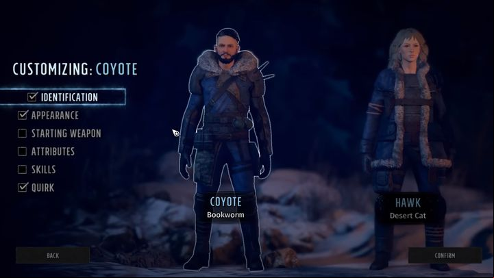 The whole is divided into 6 categories - Wasteland 3: Character creation guide - appearance, story background - Basics - Wasteland 3 Guide, Walkthrough