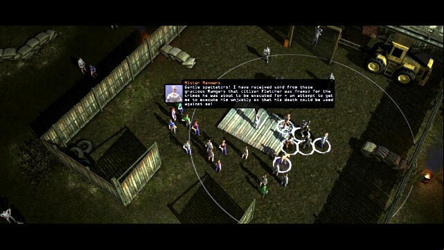 Fletchers execution - Save a condemned man - or not | Angel Oracle - quests - Angel Oracle - quests - Wasteland 2 Game Guide & Walkthrough