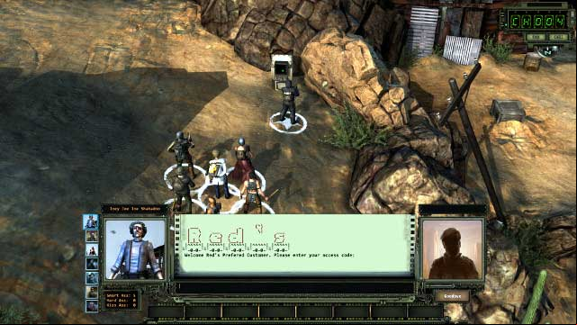 Enter the to reach Red safely - Main quest - The way to Damonta and rad suits | The Prison - quests - The Prison - quests - Wasteland 2 Game Guide & Walkthrough