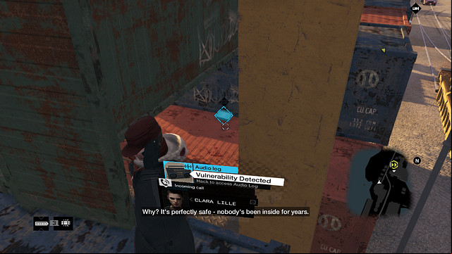 The fifth recording on the container - Act IV and the Bunker | Audio Logs - Audio Logs - Watch Dogs Game Guide