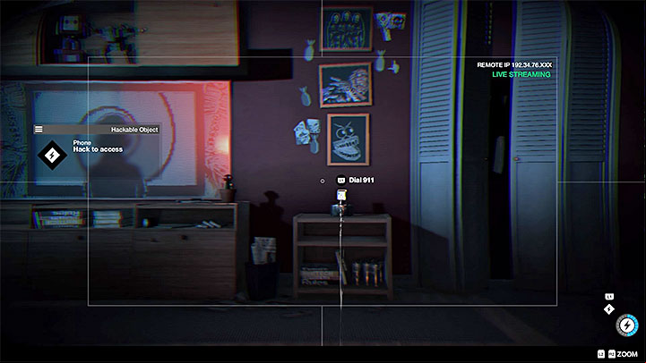 Hack the phone in order to dial 911 - Bad Publicity (swatter mission) | Side Operations - Side Operations - Watch Dogs 2 Game Guide