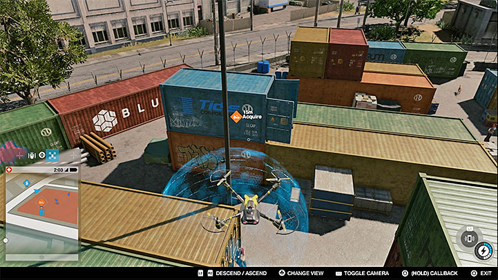 Quadcopter allows for an easier reconnaissance - Jumper and Quadcopter - how to unlock, when to use - The Basics - Watch Dogs 2 Game Guide