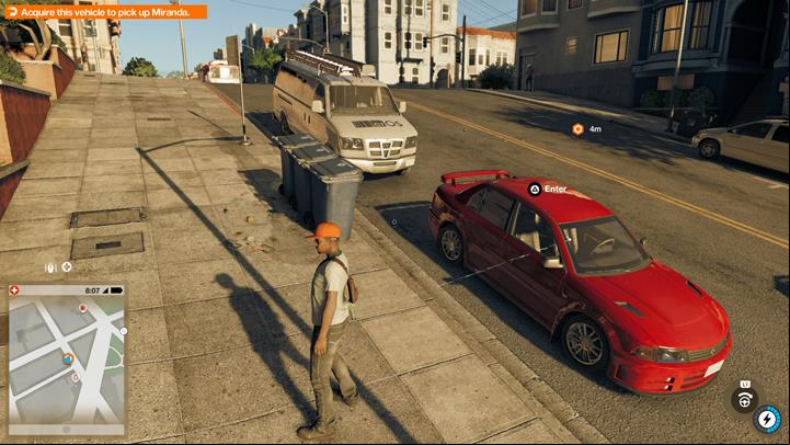 Enter the car - W4tched | Main Operations - Main Operations - Watch Dogs 2 Game Guide