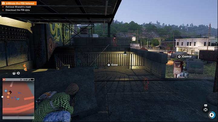 Stun the sniper and climb the scaffolding - W4tched | Main Operations - Main Operations - Watch Dogs 2 Game Guide