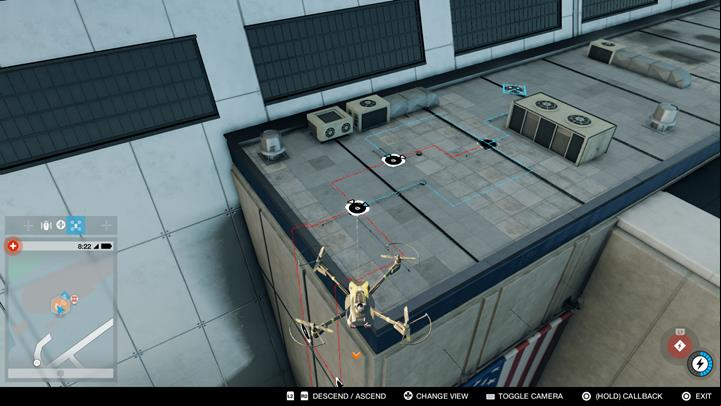 Quadcopter is necessary to finish the hacking sequence - Hack teh world | Main Operations - Main Operations - Watch Dogs 2 Game Guide