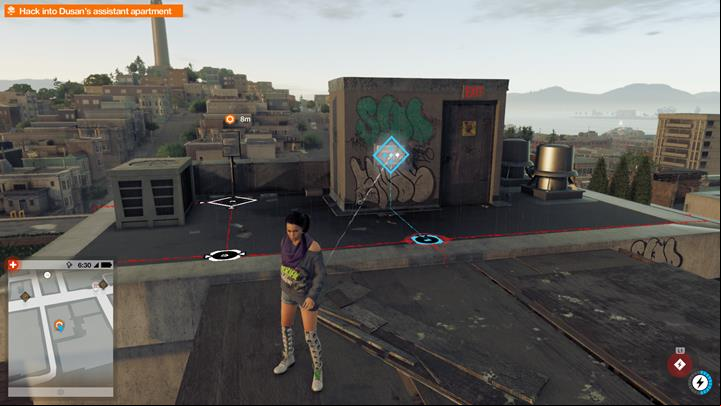 For a brief hacking sequence, you will take control over Sitara. - Motherload | Main Operations - Main Operations - Watch Dogs 2 Game Guide