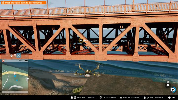 Hack subsequent points and look for the source of the signal - Ghost Signals | Side Operations - Side Operations - Watch Dogs 2 Game Guide