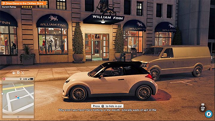 Elena needs to be taken to two separate locations. - Driver San Francisco optional missions - Side Operations - Watch Dogs 2 Game Guide