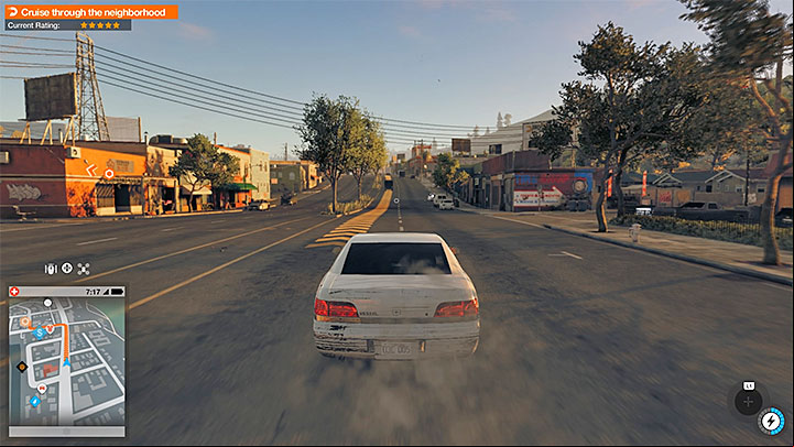 Choose an average car to complete the cruise - Driver San Francisco optional missions - Side Operations - Watch Dogs 2 Game Guide