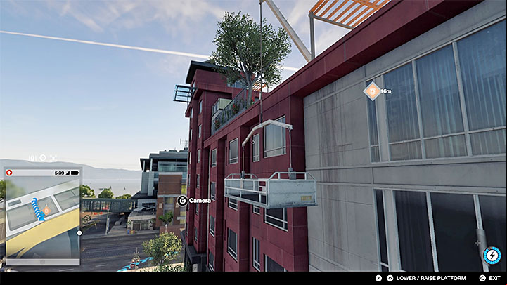 The other location, in southern Oakland (south of Blume arena) is the whistleblowers apartment; same as previously, the box is located on the roof - Whistleblower | Side Operations - Side Operations - Watch Dogs 2 Game Guide