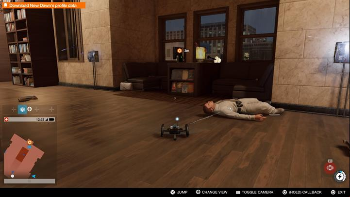 Stun the guard and begin hacking - False Profits | Main Operations - Main Operations - Watch Dogs 2 Game Guide