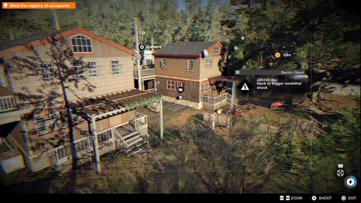 You can neutralize some guards by using the cameras, to make infiltrating the area much easier - False Profits | Main Operations - Main Operations - Watch Dogs 2 Game Guide
