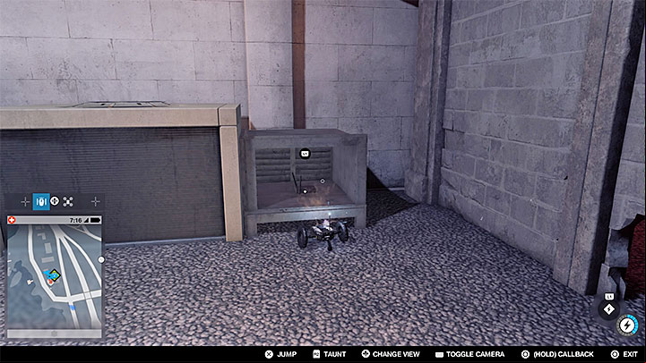 Once youre successful, drive the Jumper to the previous room and use hacking to unlock a small grate - Key data - locations from 1 to 12 - Collectibles - Watch Dogs 2 Game Guide