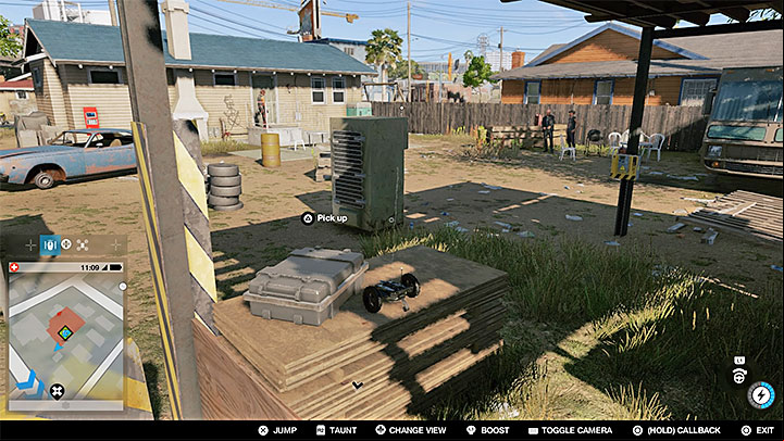 You need to infiltrate a small backyard - watch out especially for the guard dog that should be eliminated quietly (e - Key data - locations from 13 to 24 - Collectibles - Watch Dogs 2 Game Guide
