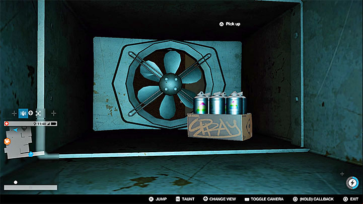 Stay in the vent shaft and use the access key youve just obtained to unlock the latter part of the shaft - Paint jobs, clothing and unique vehicles - Collectibles - Watch Dogs 2 Game Guide