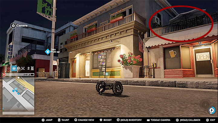This secret is lying on a balcony of one of the buildings - Paint jobs, clothing and unique vehicles - Collectibles - Watch Dogs 2 Game Guide