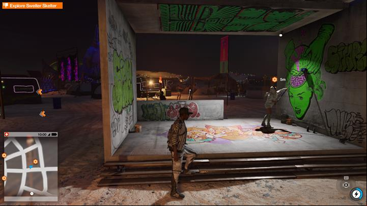 Talk to each of the hackers and convince them to meet at the festival - Looking Glass | Main Operations - Main Operations - Watch Dogs 2 Game Guide