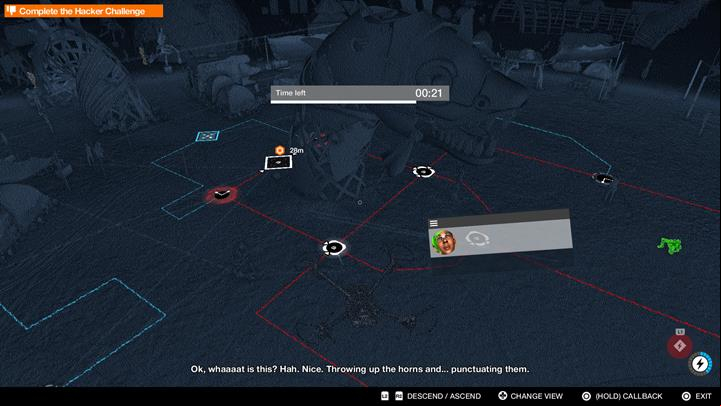 Start hacking far from the statue - the red icons will initiate a countdown - Looking Glass | Main Operations - Main Operations - Watch Dogs 2 Game Guide