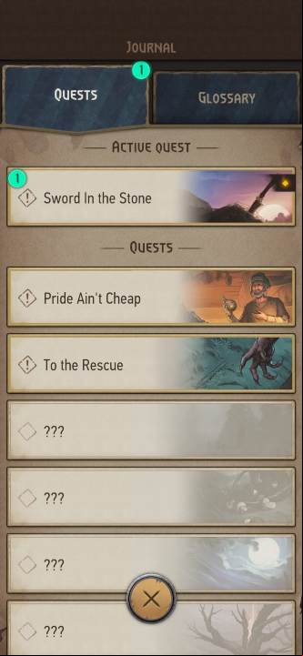 After that, several quests will appear on the map - The Witcher Monster Slayer: What Lurks in the Nemeta - walkthrough - Transition description - Witcher Monster Slayer Guide