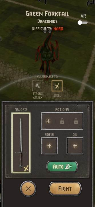 Draconids drop - The Witcher Monster Slayer: Resources from monsters - Crafting - Witcher Monster Slayer Guide