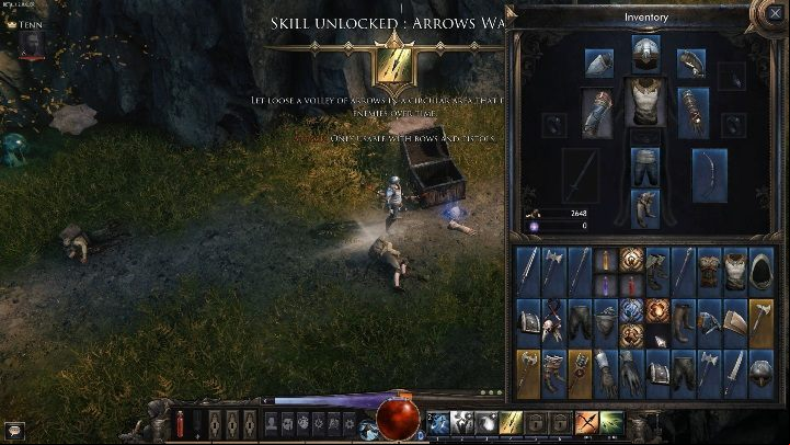 Place the skill in the bar at the bottom of the screen - How to use skills in Wolcen? - FAQ - Wolcen Lords of Mayhem Guide