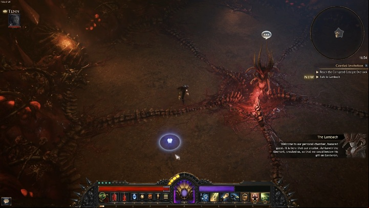 The first stage of the fight with The Lambach is about killing opponents - The Lambach | Bosses in Wolcen - Bosses - Wolcen Lords of Mayhem Guide