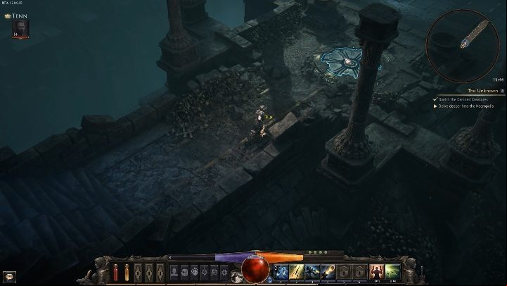To activate a point, that is to add it to the fast travel list, you simply click on that circle - Fast travel in Wolcen - Basics - Wolcen Lords of Mayhem Guide