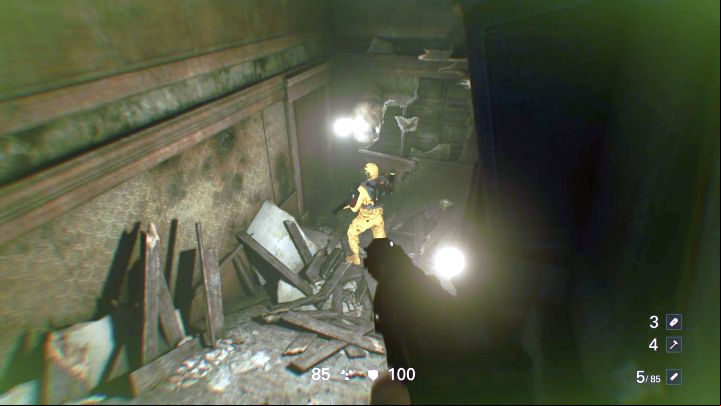 Most of the enemies here can be killed with takedowns. - Recover the New Orleans Dossier | Chapter 6 - New Suit | Walkthrough - Chapter 6 - New Suit - Wolfenstein II: The New Colossus Game Guide