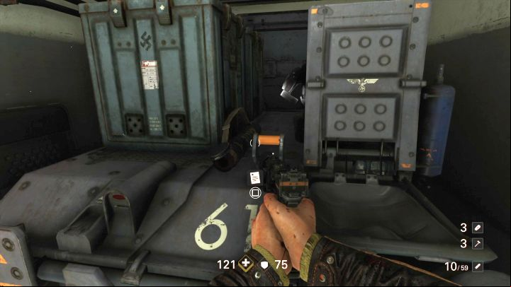 It helps to have a map. - Recover the New Orleans Dossier | Chapter 6 - New Suit | Walkthrough - Chapter 6 - New Suit - Wolfenstein II: The New Colossus Game Guide