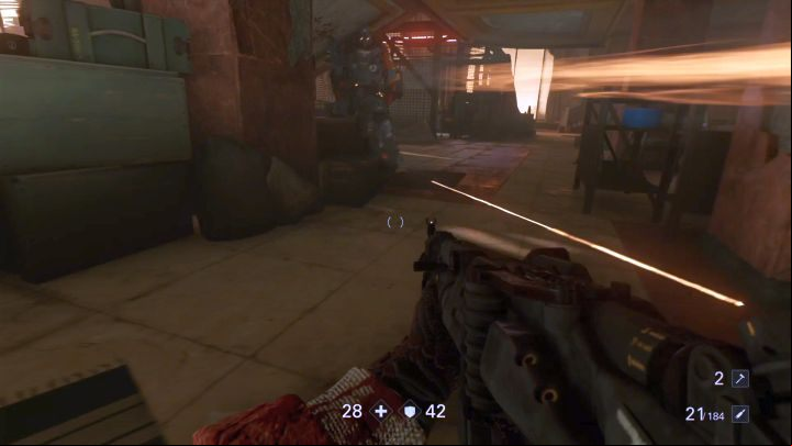 Another SuperSoldat that you have to fight. - Penthouse | Reunion | Walkthrough - Chapter 2 - Wolfenstein II: The New Colossus Game Guide