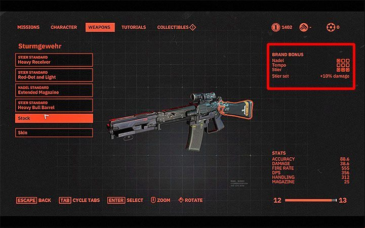 In order to win a trophy, you must purchase at least 3 upgrades from the same manufacturer - Trophy list | Wolfenstein Youngblood - Trophy guide - Wolfenstein Youngblood Guide
