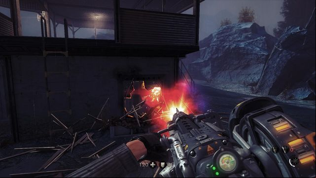 You can make yourself an entrance only with a turret - A New World - Secrets - Wolfenstein: The New Order (coming soon) - Game Guide and Walkthrough