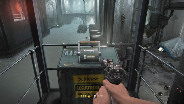 On the right you will find a map of the location - take it before planning your next step - Chapter 1 - Prison - Walkthrough - Wolfenstein: The Old Blood - Game Guide and Walkthrough