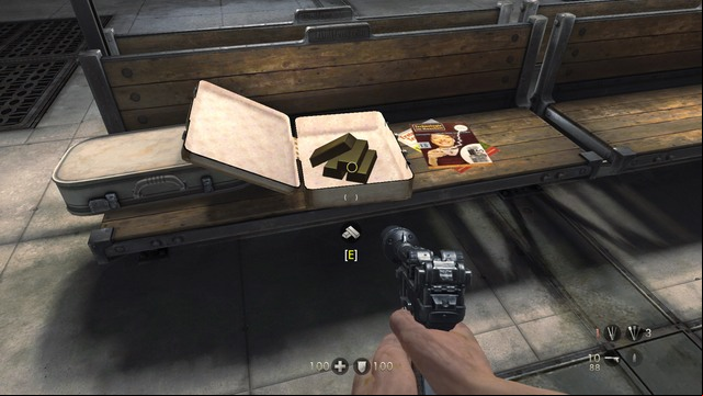 Piece of gold #25 - Chapter 4 - Escape! - Secrets - Wolfenstein: The Old Blood - Game Guide and Walkthrough