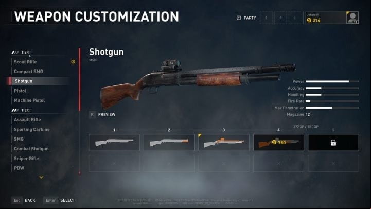 Tier 1 weapons available in the game. - List of all weapons and equipment in World War Z - Weapons and equipment - World War Z Guide